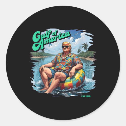 アメリカ湾 ラウンドシール (正面)