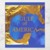 アメリカ湾 ワインラベル (シングルラベル)