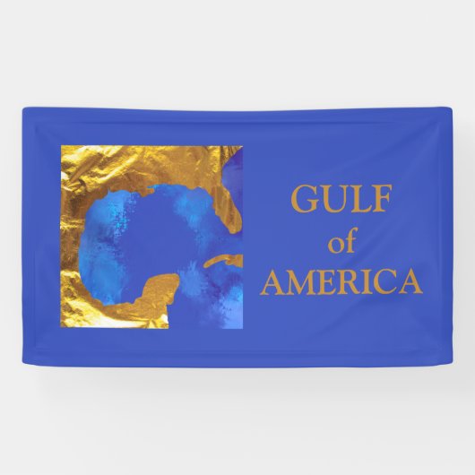 アメリカ湾 横断幕 (横)