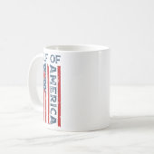 アメリカ湾Est 2025アメリカおもしろい湾Amer コーヒーマグカップ (正面左)
