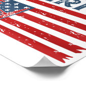 アメリカ湾Est 2025アメリカおもしろい湾Amer ポスター (角)