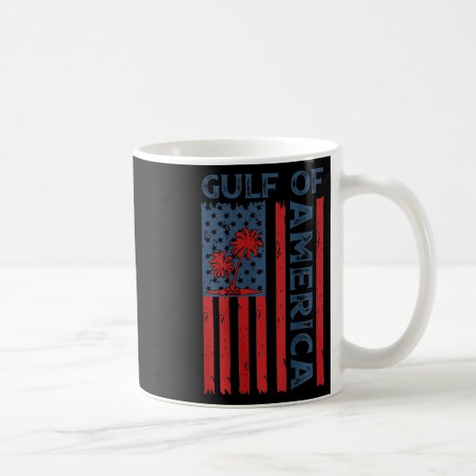 アメリカ湾Est 2025アメリカ合衆国アメリカ国旗(オン) コーヒーマグカップ (右)