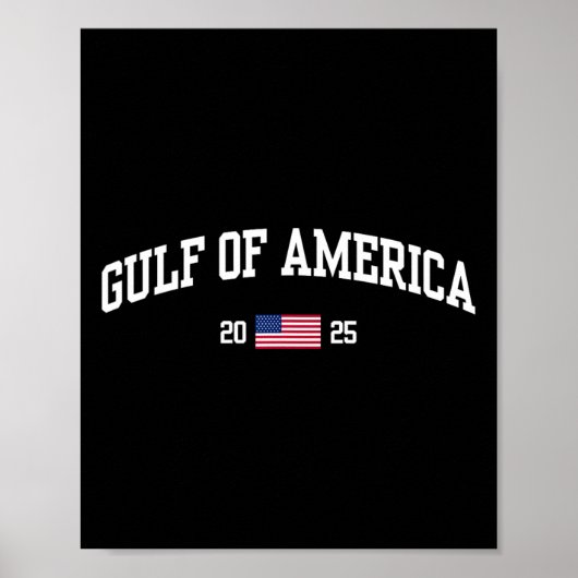 アメリカ湾Est 2025アメリカ合衆国国旗Patr ポスター (正面)
