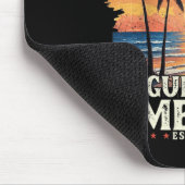 アメリカ湾Est 2025アメリカ国旗Gul マウスパッド (コーナー)