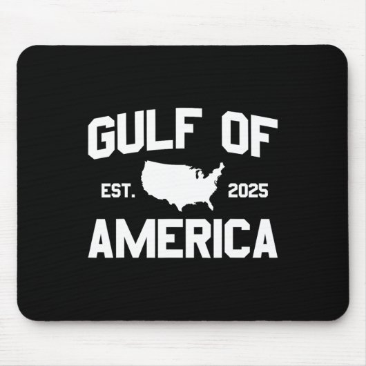 アメリカ湾Est 2025アメリカ湾 マウスパッド (正面)