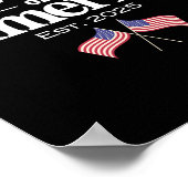 アメリカ湾Est 2025米国エマー ポスター (角)