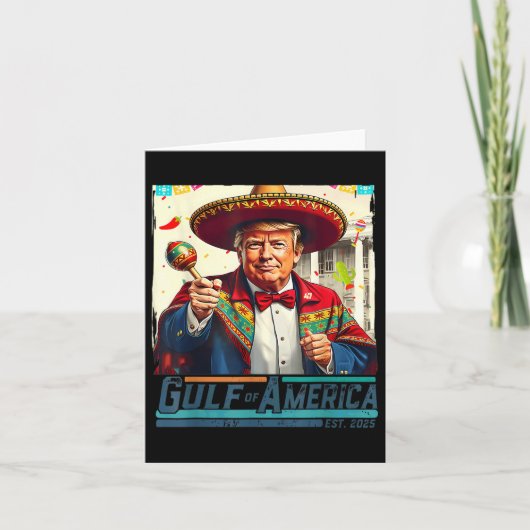 アメリカ湾Est 2025 Cinco De Mayo Trump G カード (正面)