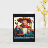 アメリカ湾Est 2025 Cinco De Mayo Trump G カード (黄色い花)