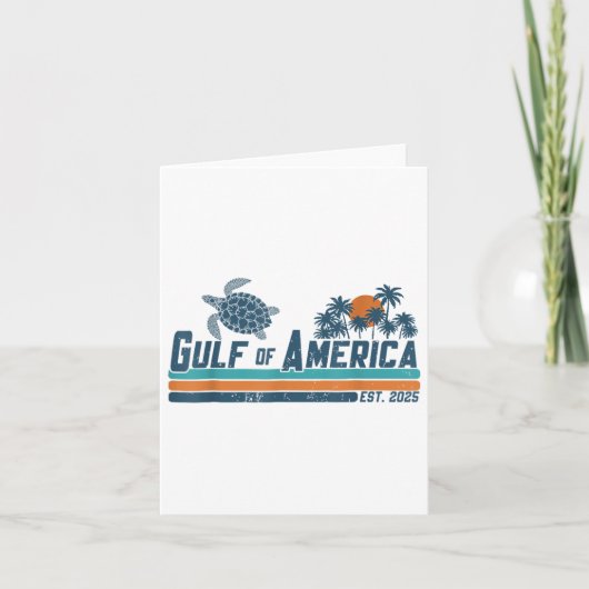 アメリカ湾Est 2025 Turtle Gulf Mexico カード (正面)