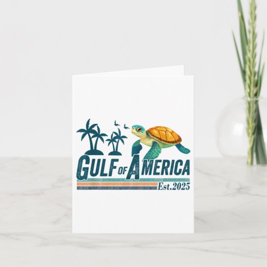 アメリカ湾Est 2025 Turtle Gulf Mexico カード (正面)