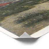 アメリカ滝ズダムSpillway,オレゴン ポスター (角)