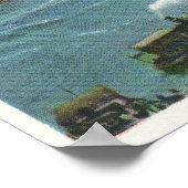 アメリカ滝ミストビューのメイド ポスター (角)