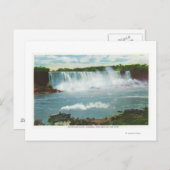 アメリカ滝ミストビューのメイド ポストカード (正面/裏面)