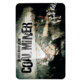 アメリカ炭鉱夫 マグネット (縦)