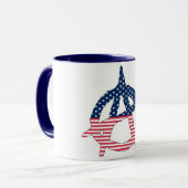 アメリカ無政府主義マグカップ マグカップ (正面左)