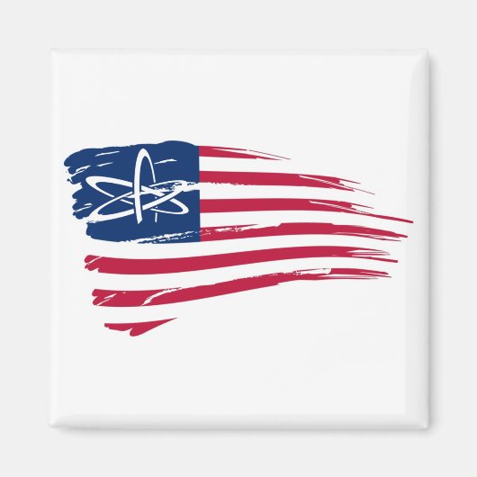 アメリカ無神論者 マグネット (正面)