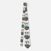 アメリカ熱帯地方 ネクタイ (裏面)