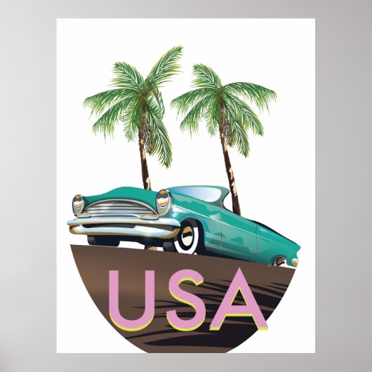 アメリカ熱帯地方 ポスター (正面)