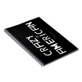 アメリカ熱狂するの学校ノート ノートブック (右側)