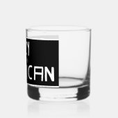 アメリカ熱狂するカクテルガラスセット ウイスキーグラス (左)