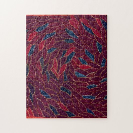 アメリカ熱狂するキルト ジグソーパズル (縦)