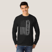 アメリカ父の人と最高のは神の父と言い続ける Tシャツ (正面フル)