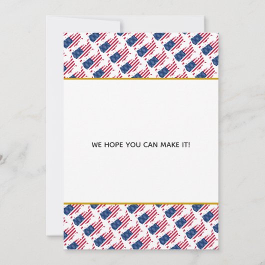 アメリカ特別イベントウェディングセレブレーション セーブザデート (裏面)