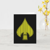 アメリカ特殊作戦コマンド ロゴ 愛国者 ヴェテ カード (黄色い花)