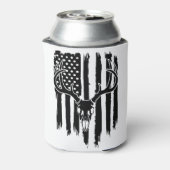 アメリカ狩り国旗 缶クーラー (缶裏面)