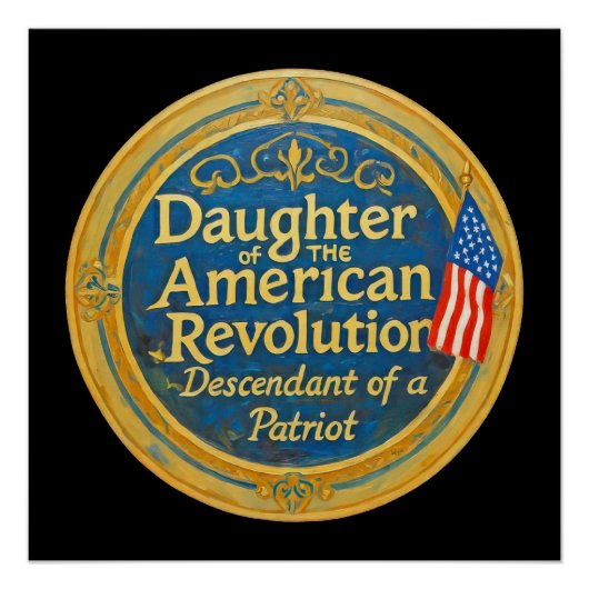 アメリカ独立の娘 愛国者の子孫 ポスター (正面)