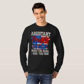 アメリカ独立の花火助監督 Tシャツ (正面フル)