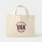 アメリカ独立トートバッグ ミニトートバッグ (正面)