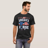 アメリカ独立全米ナース Tシャツ (正面フル)