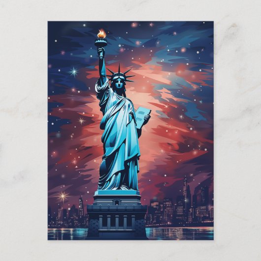 アメリカ独立国の象徴#2 ポストカード (正面)