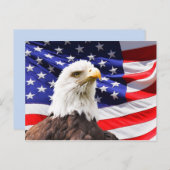 アメリカ独立型はがき ポストカード (正面/裏面)