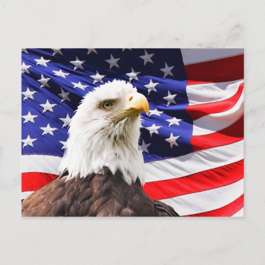 アメリカ独立型はがき ポストカード (正面)