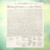 アメリカ独立宣言 ウィンドウサイン (シート3)