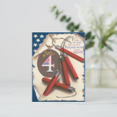 アメリカ独立宣言 ポストカード (スタンド正面)