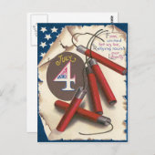 アメリカ独立宣言 ポストカード (正面/裏面)