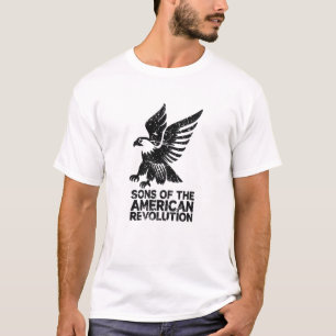 アメリカ独立戦争の愛国者の子孫 Tシャツ