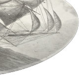 アメリカ独立戦争の歴史的艦船 カッティングボード (角)