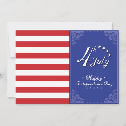 アメリカ独立記念日おめでとう シーズンカード (正面)