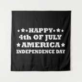 アメリカ独立記念日おめでとう タペストリー (正面)