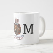 アメリカ独立記念日おめでとう 4th of Julyパーティー ジャンボコーヒーマグカップ (正面右)