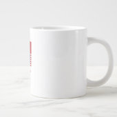 アメリカ独立記念日のマグカップ ジャンボコーヒーマグカップ (右)