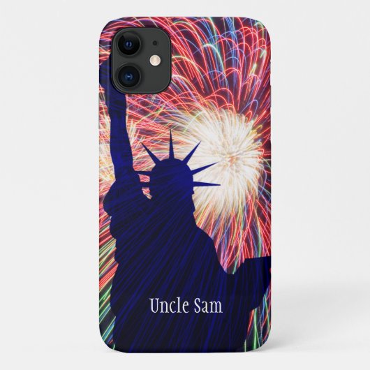 アメリカ独立記念日の花火 Case-Mate iPhoneケース (裏面)