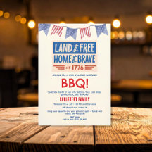  アメリカ独立記念日のBBQパーティー 