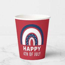 アメリカ独立記念日アメリカの7月4日 紙コップ