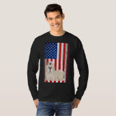 アメリカ独立記念日テンプレート7月4日アメリカのフロリダ Tシャツ (正面フル)