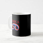 アメリカ独立記念日250周年 コーヒーマグカップ (正面左)